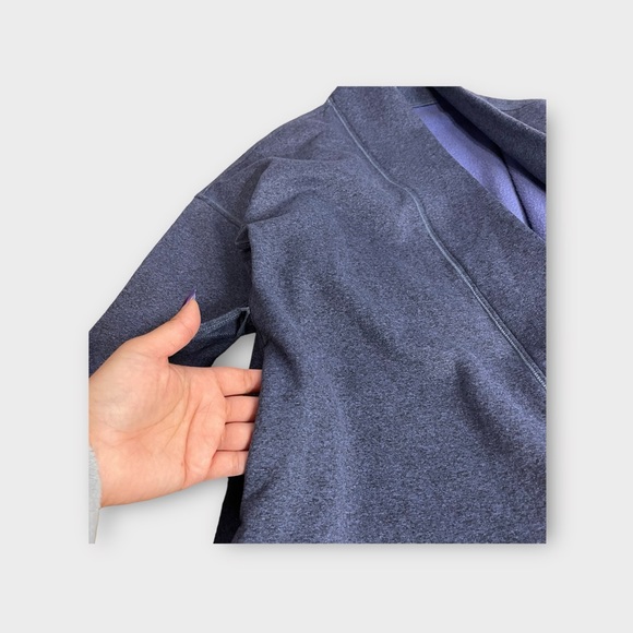Ivivva Lululemon Make It A Wrap Blue Sweater - Picture 6 of 7